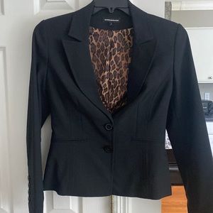 Express Womens Blazer, black, 8